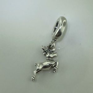 Sterling Pandora Reindeer Dangle Charm
